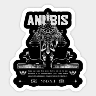 Ancient Egyptian God Mythology -Anubis Sticker